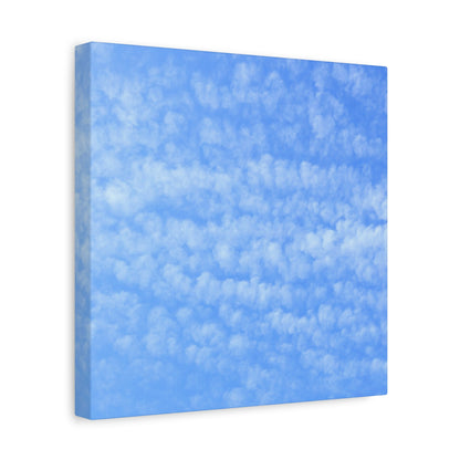 Clouded Reverie - Unique Frameless Canvas Wall Art