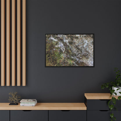 Mossy Whispers - Unique Stretched Canvas Wall Art