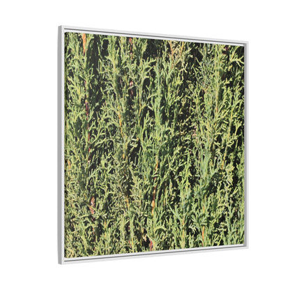 Emerald Labyrinth - Unique Stretched Canvas Wall Art - Art By Earth