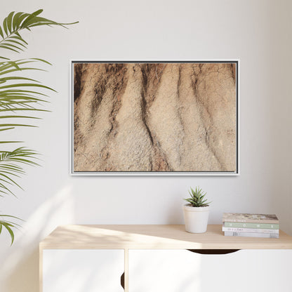 Eroded Canyon Walls - Unique Stretched Canvas Wall Art