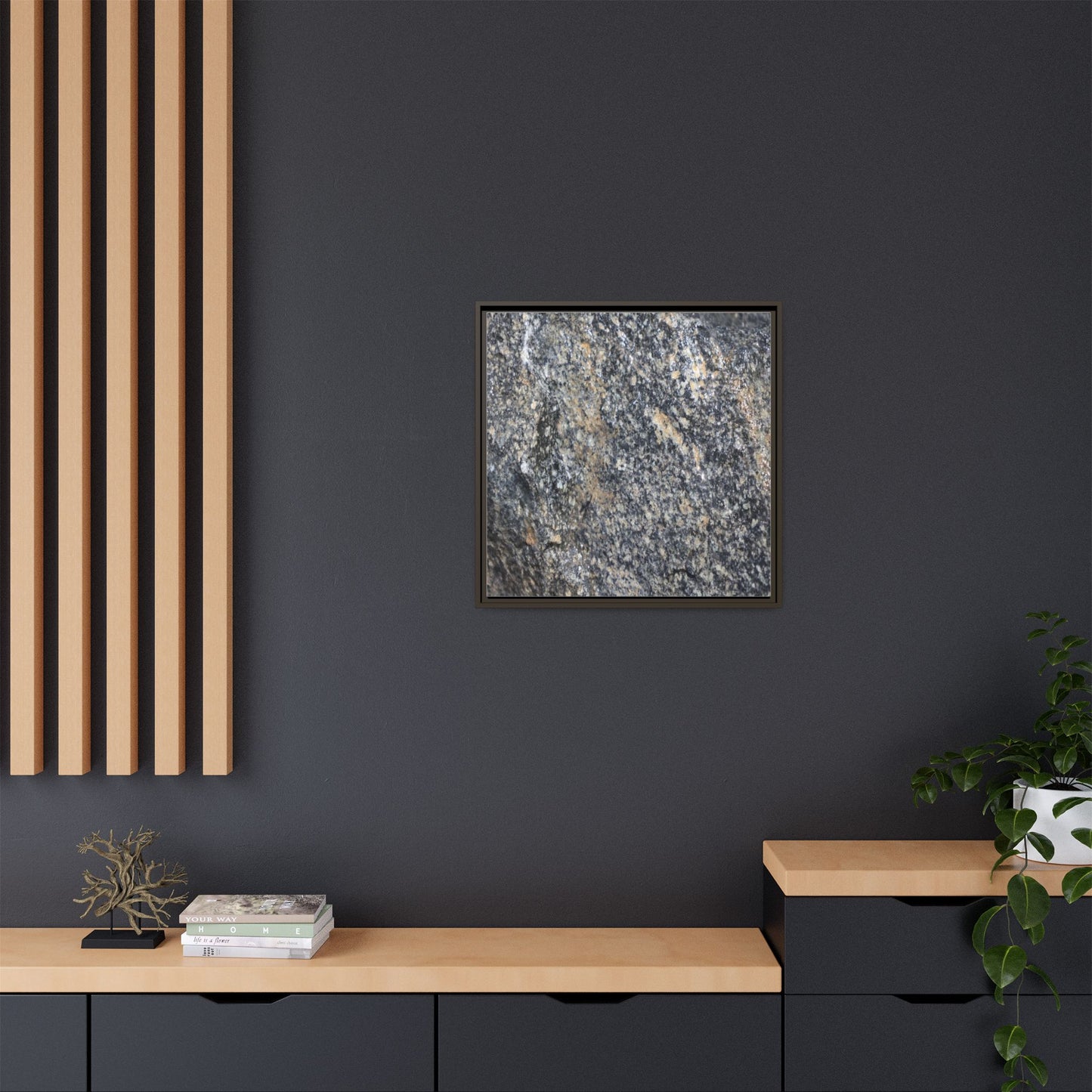Crystalline Echoes - Unique Poster Wall Art