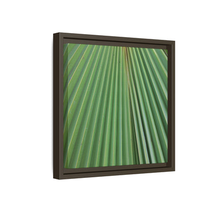 Verdant Veins - Unique Stretched Canvas Wall Art