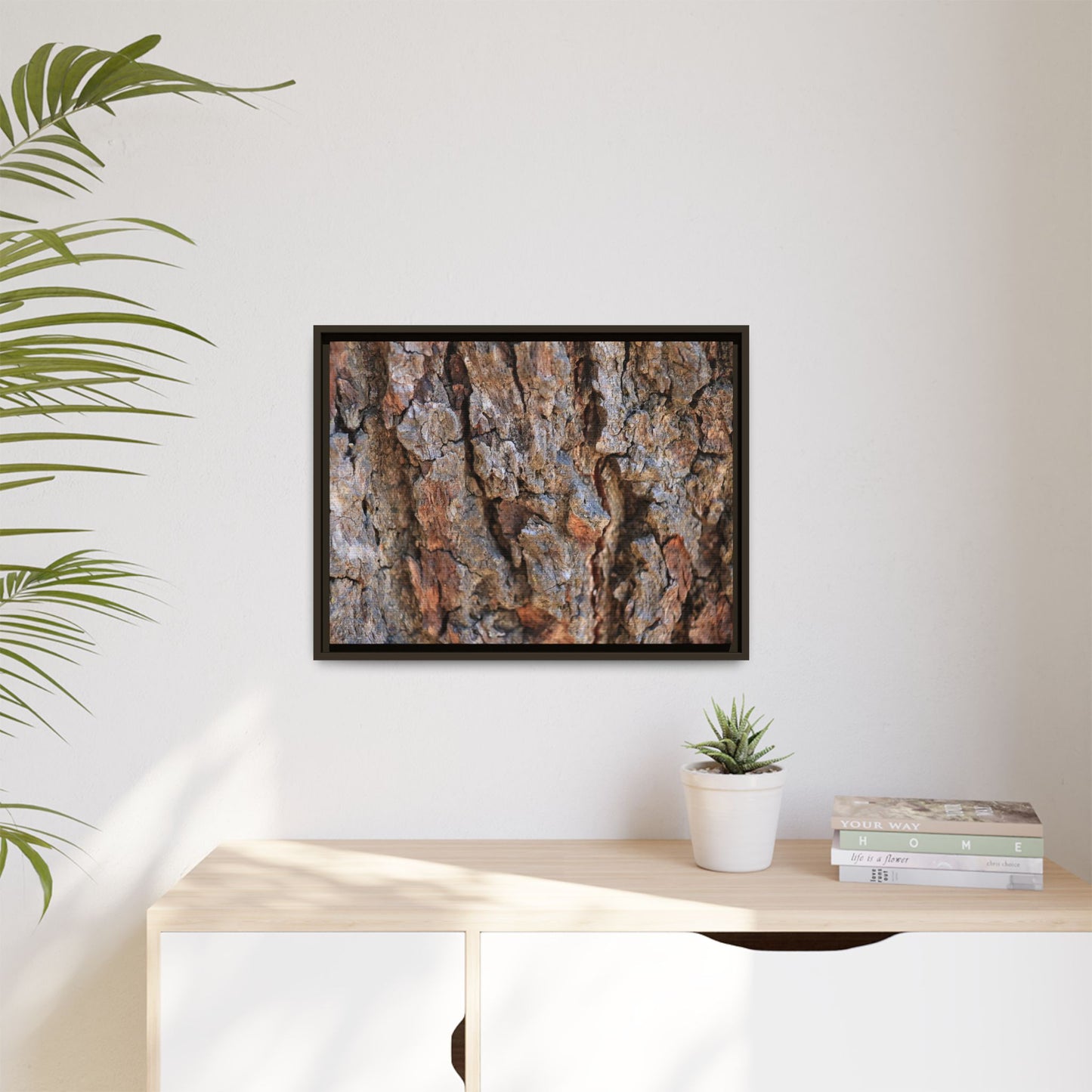 Craggy Textures - Unique Stretched Canvas Wall Art