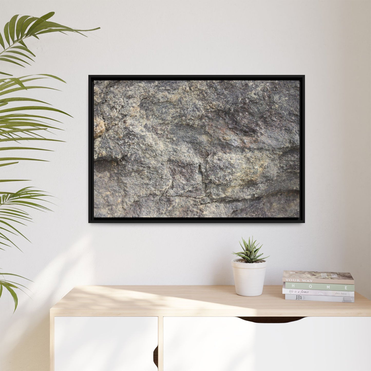 Earthen Textures - Unique Stretched Canvas Wall Art