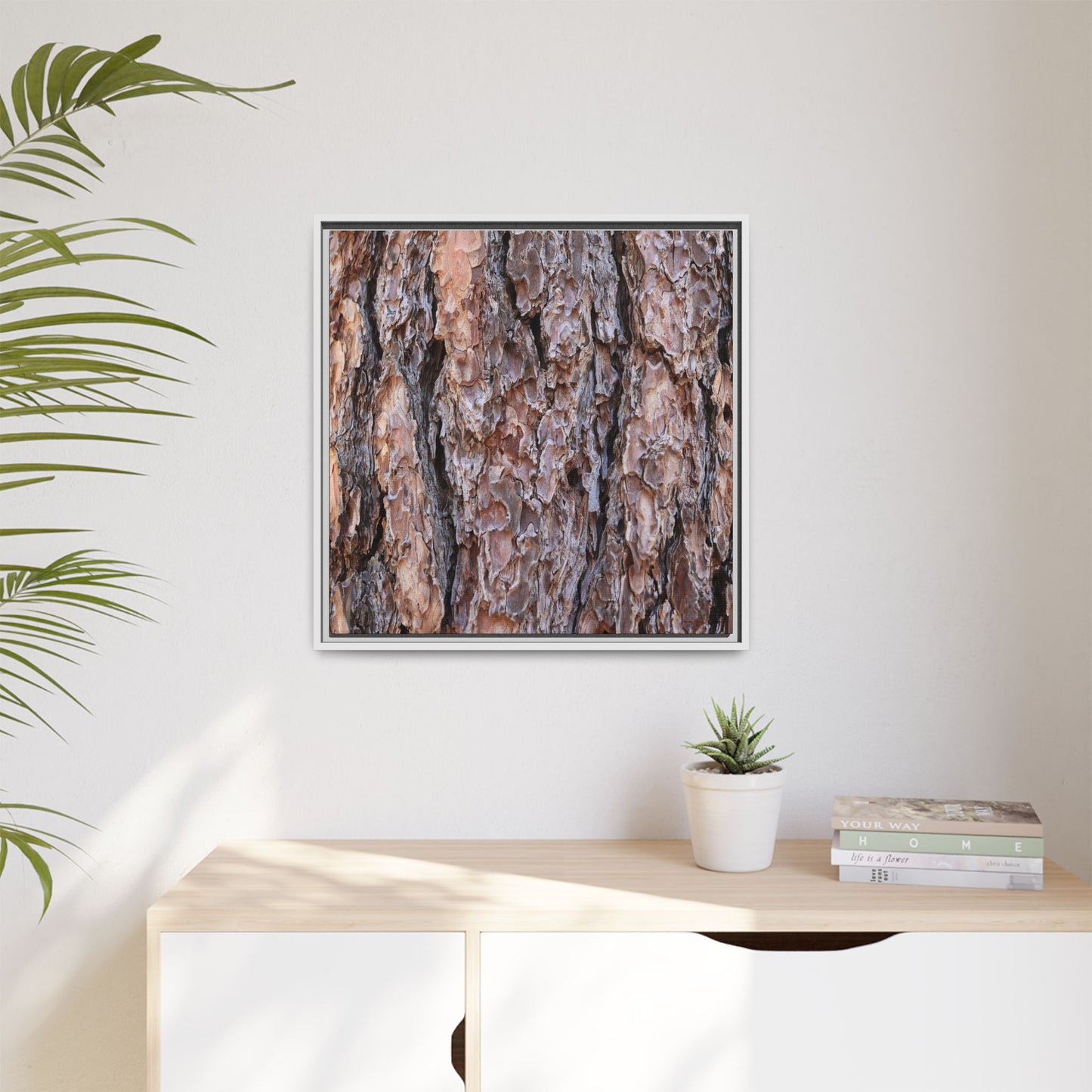 Layered Textures - Unique Stretched Canvas Wall Art