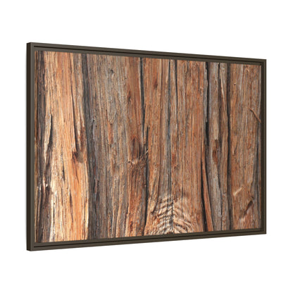 Echoes of Timber - Unique Stretched Canvas Wall Art