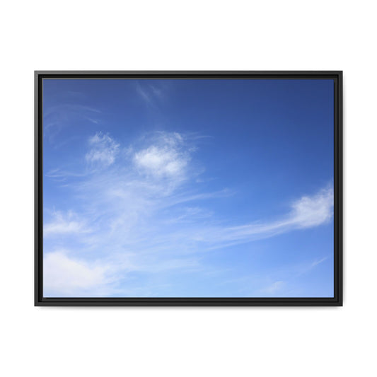 Blue Serenity - Unique Stretched Canvas Wall Art