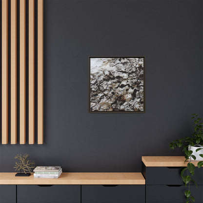 Cracked Terrain - Unique Stretched Canvas Wall Art