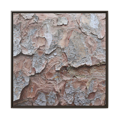Flaking Serenity - Unique Stretched Canvas Wall Art