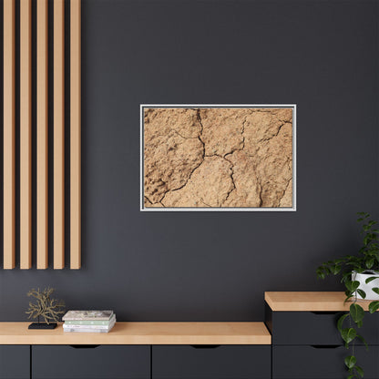 Parched Land - Unique Stretched Canvas Wall Art