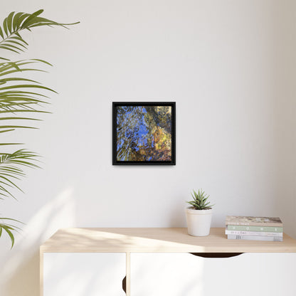 Watery Kaleidoscope - Unique Stretched Canvas Wall Art