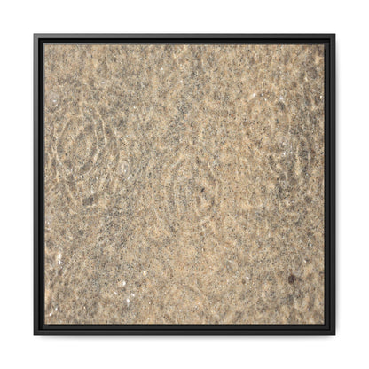 Whispers of Sand - Unique Stretched Canvas Wall Art