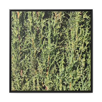 Emerald Labyrinth - Unique Stretched Canvas Wall Art - Art By Earth