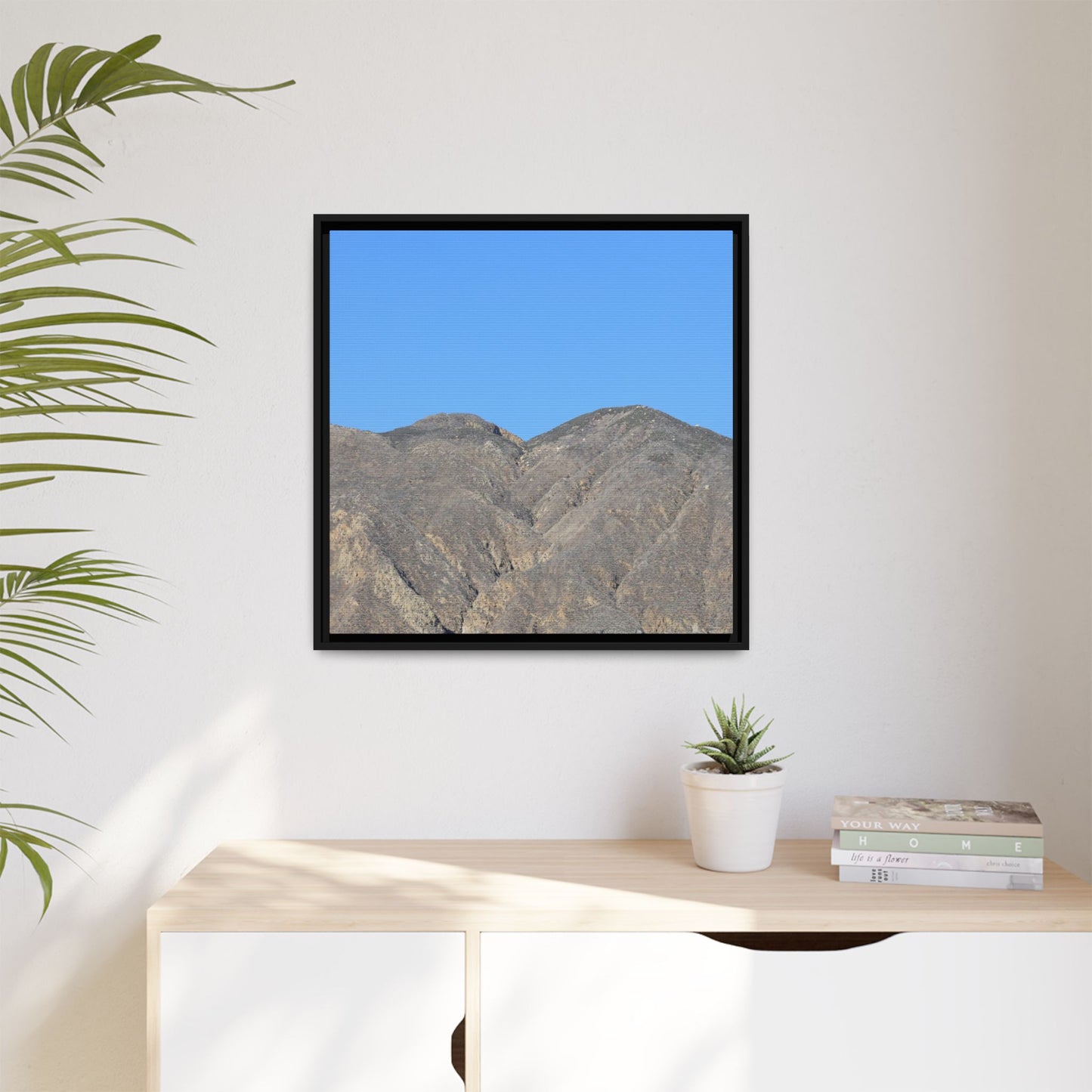 Arid Mountain Breath - Unique Stretched Canvas Wall Art - Art By Earth