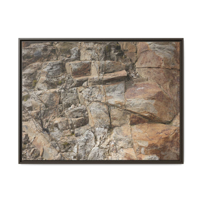 Sandstone Symphony - Unique Stretched Canvas Wall Art