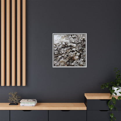 Cracked Terrain - Unique Stretched Canvas Wall Art