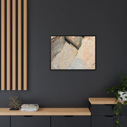 Rock Fragment - Unique Stretched Canvas Wall Art