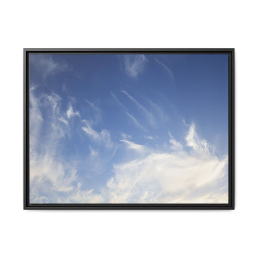 Whispers of Sky - Unique Stretched Canvas Wall Art