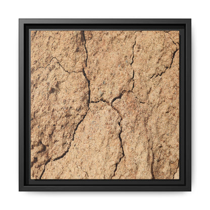 Parched Land - Unique Stretched Canvas Wall Art
