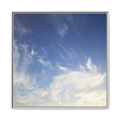 Whispers of Sky - Unique Stretched Canvas Wall Art