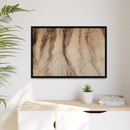 Eroded Canyon Walls - Unique Stretched Canvas Wall Art