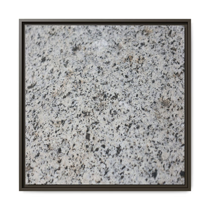 Monochrome Mosaic - Unique Stretched Canvas Wall Art