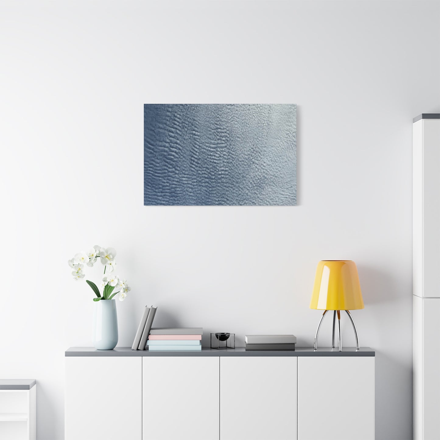 Whispers of Frost - Unique Frameless Canvas Wall Art