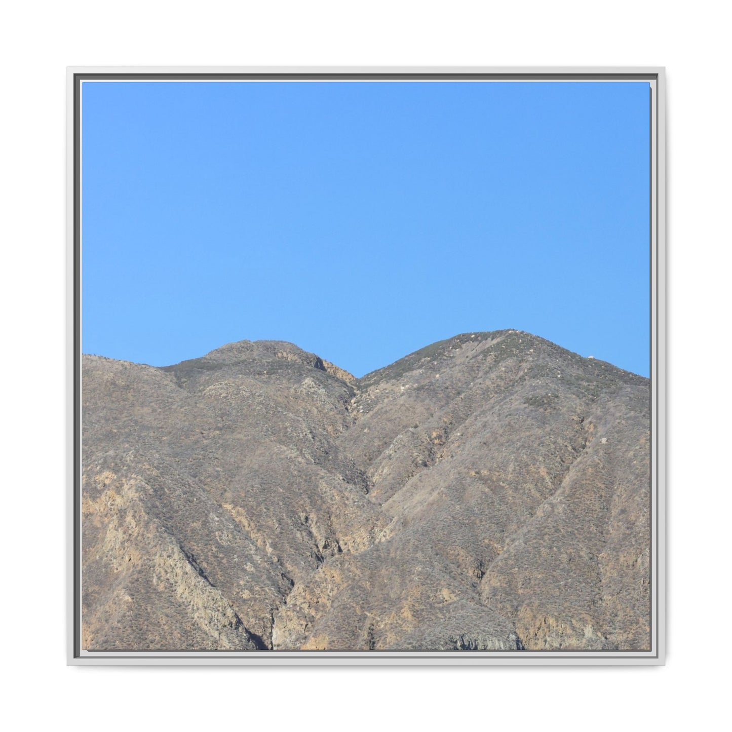 Arid Mountain Breath - Unique Stretched Canvas Wall Art - Art By Earth