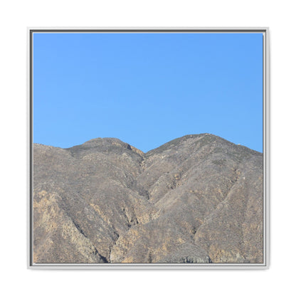 Arid Mountain Breath - Unique Stretched Canvas Wall Art - Art By Earth