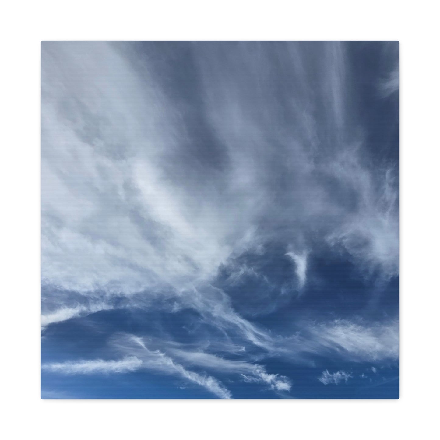 Whispers of the Celestial Realm - Unique Frameless Canvas Wall Art
