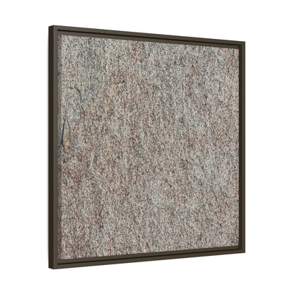 Granular Whispers - Unique Stretched Canvas Wall Art