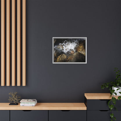 Cascading Momentum - Unique Stretched Canvas Wall Art