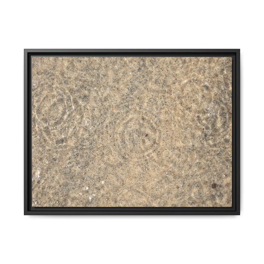Whispers of Sand - Unique Stretched Canvas Wall Art