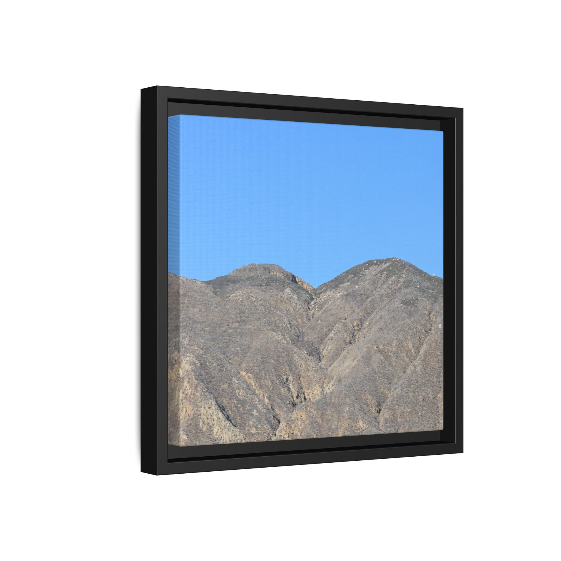 Arid Mountain Breath - Unique Stretched Canvas Wall Art - Art By Earth