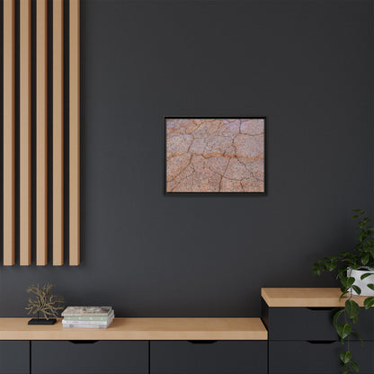 Fragmented Earth - Unique Stretched Canvas Wall Art