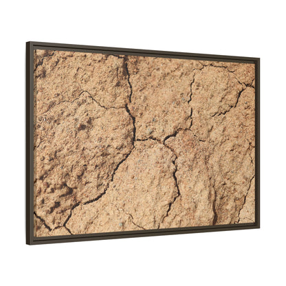 Parched Land - Unique Stretched Canvas Wall Art