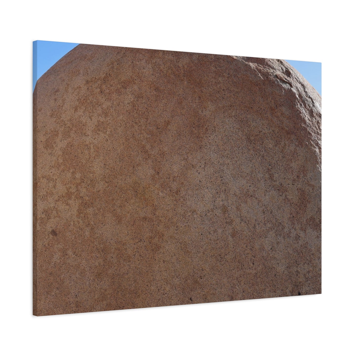 Stone Sphere of Silence - Unique Frameless Canvas Wall Art