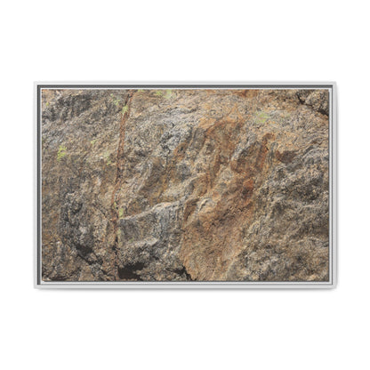 Weathered Rock Formation - Unique Stretched Canvas Wall Art