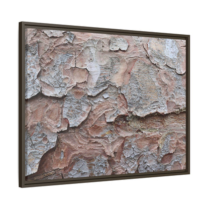 Flaking Serenity - Unique Stretched Canvas Wall Art