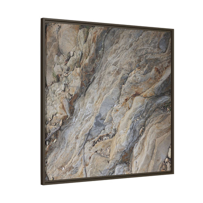 Layers of Earth's History - Unique Stretched Canvas Wall Art