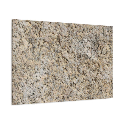 Granular Echoes - Unique Frameless Canvas Wall Art