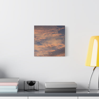 Sunset's Whispers - Unique Frameless Canvas Wall Art