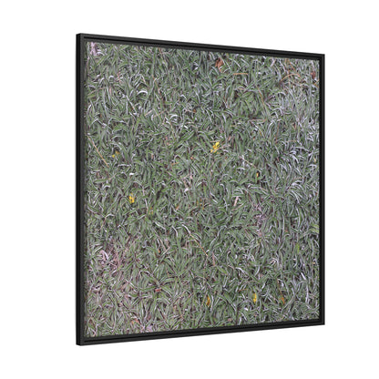 Grassy Texture - Unique Stretched Canvas Wall Art