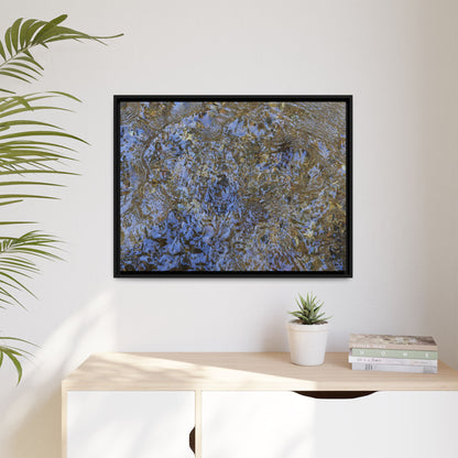 Aquatic Reflections - Unique Stretched Canvas Wall Art