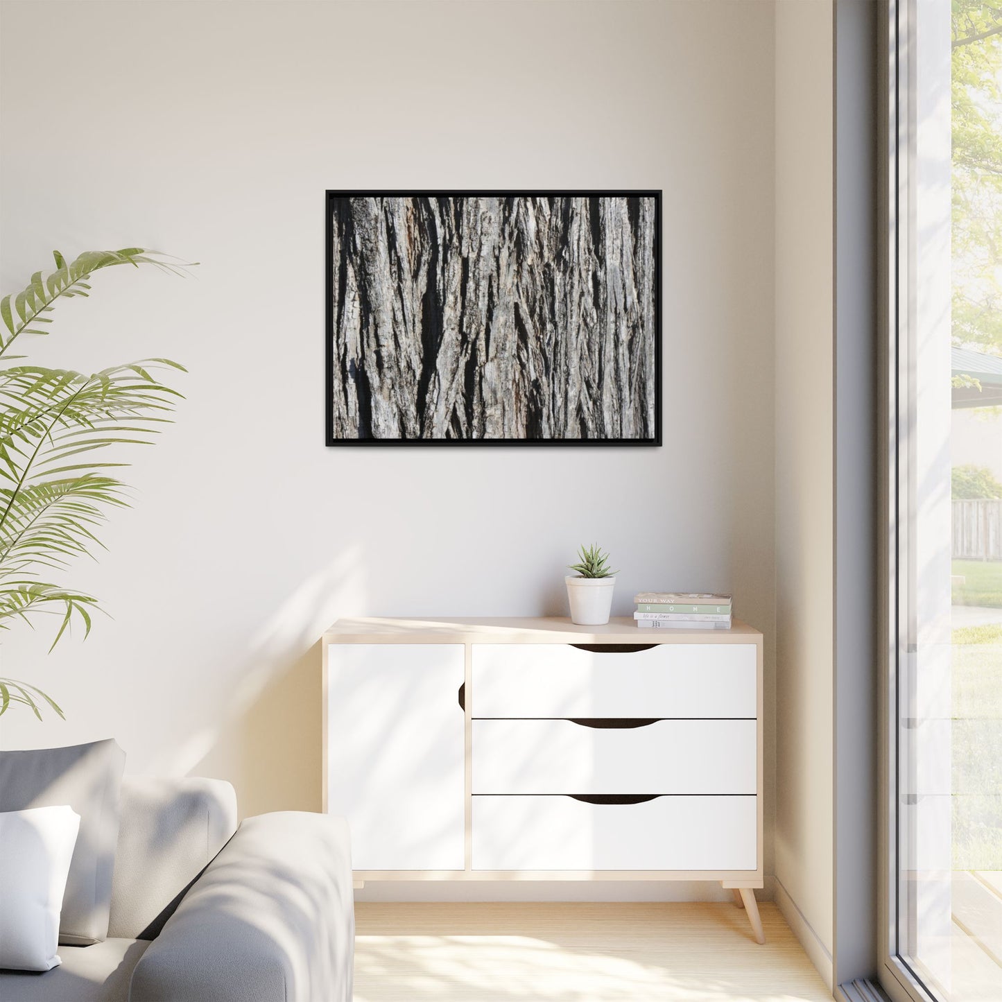 Nature's Abstract - Unique Stretched Canvas Wall Art