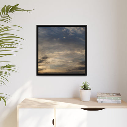 Clouded Thoughts - Unique Stretched Canvas Wall Art