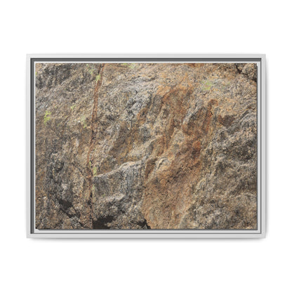 Weathered Rock Formation - Unique Stretched Canvas Wall Art