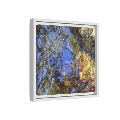 Watery Kaleidoscope - Unique Stretched Canvas Wall Art