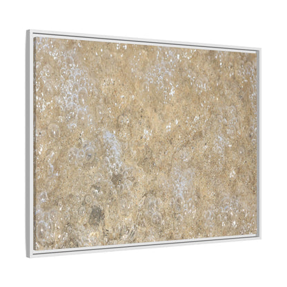 Bubbling Sand - Unique Stretched Canvas Wall Art
