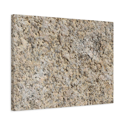 Granular Echoes - Unique Frameless Canvas Wall Art